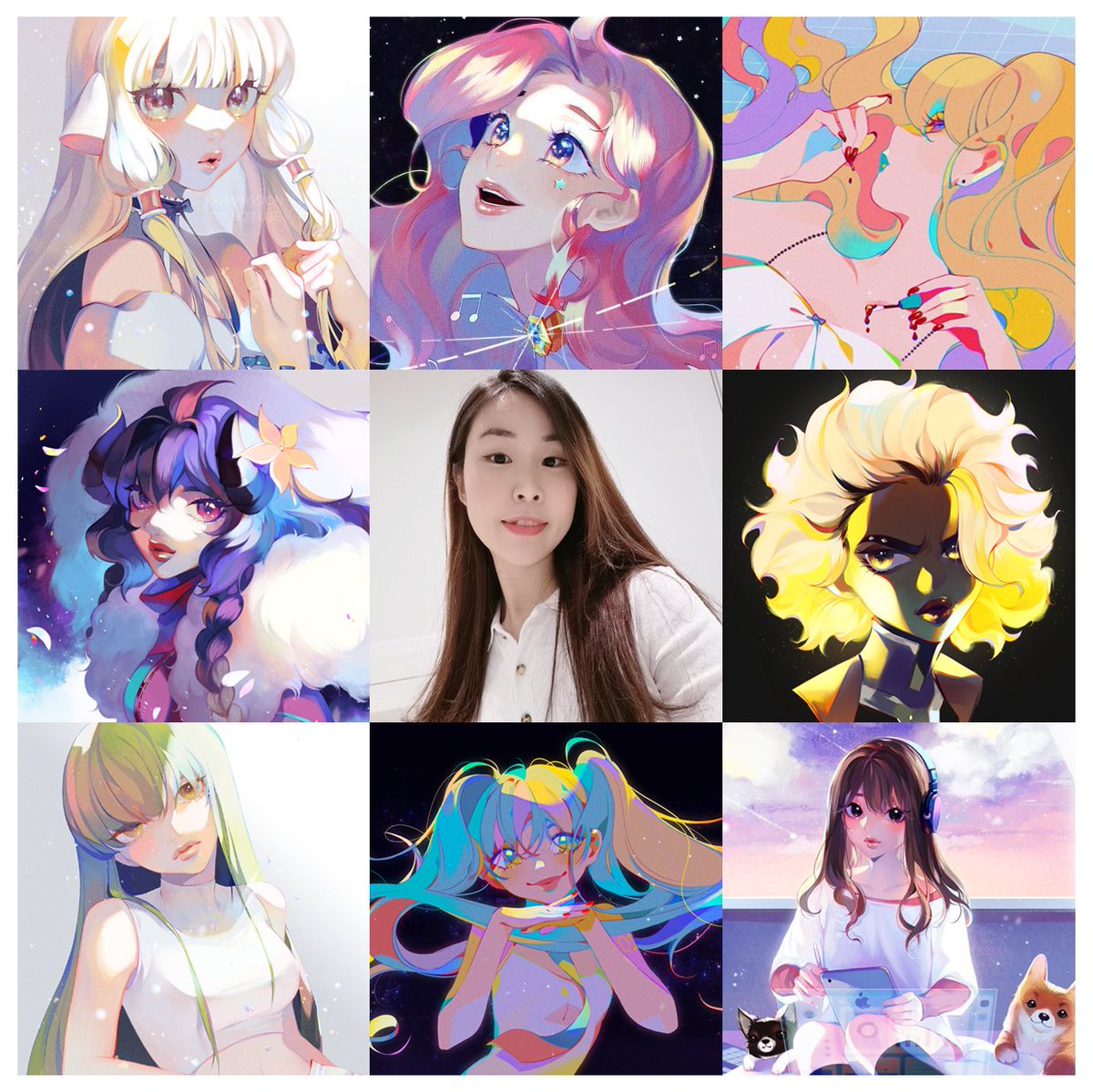 #artvsartist2020 I'm glad I drew a lot more this year compared to last-- I hope I draw even MORE next year ☺️ 