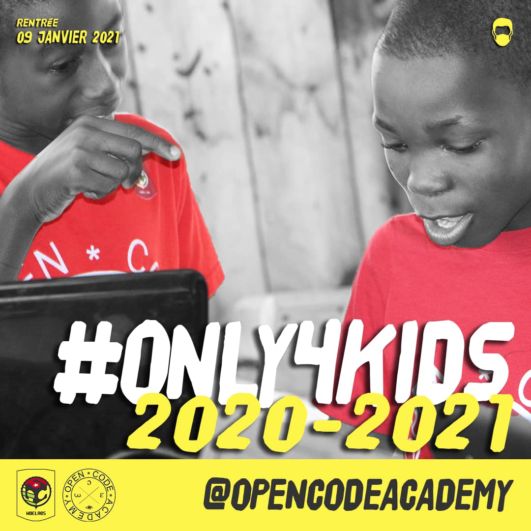 Formulaire d'inscription : docs.google.com/forms/d/1HxOvw… 
NB : Les places sont limitées.

Pour plus d’informations: tel. +228 93 69 11 04, mail. woeacademy@lafricainedarchitecture.com
Lieu : WɔɛLab Lomé (Site Zéro)

#Scratch #SketchUp #ONLY4KIDS
#HubCité #3DprintAfrica