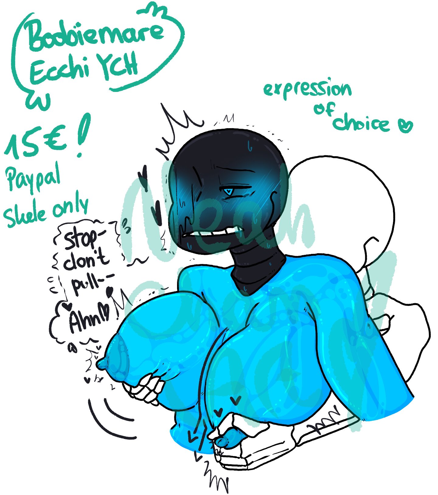 Neah Comm Open A Ych No One Asked For Xd Boobiemare Ewe Huehue And A Bit Of Nippleplay No Reservations Paypal Please Uwu For Now Unlimited Slots Until My Motivation