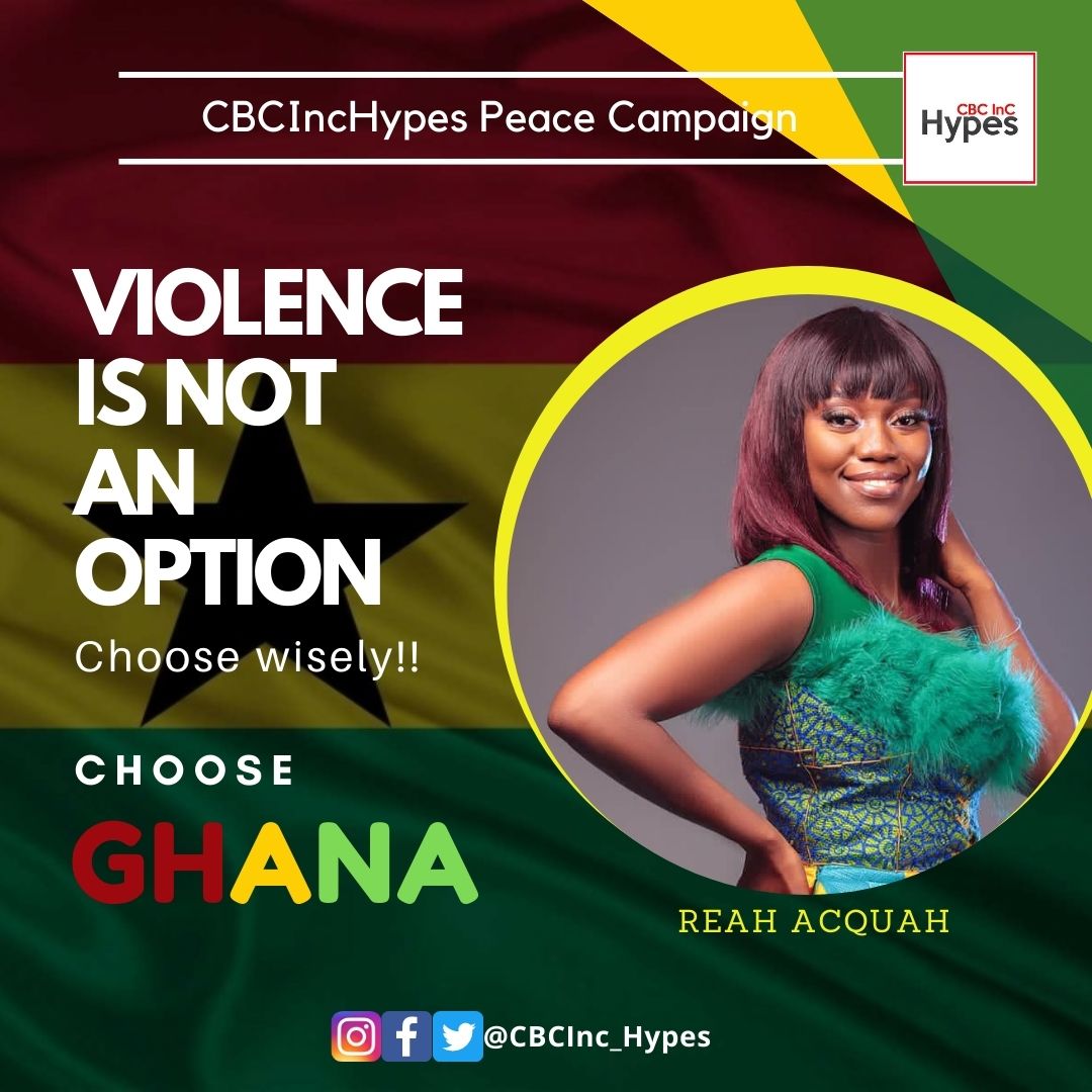 clement_afreh's tweet image. #CBCIncHypesPeaceCampaign
.

#CBCIncHypes
#election2020 
#Peace 
#CBAG
.
.
.
.
#ElectionCommandCentre #Decision2020 #Election2020results
Electoral Commission #NanaAddo Akufo Addo Mahama Adwoa Safo Sammy Gyamfi Ayawaso West #BarcaJuve #ElectionHub Afari Gyan Soloku so ndc