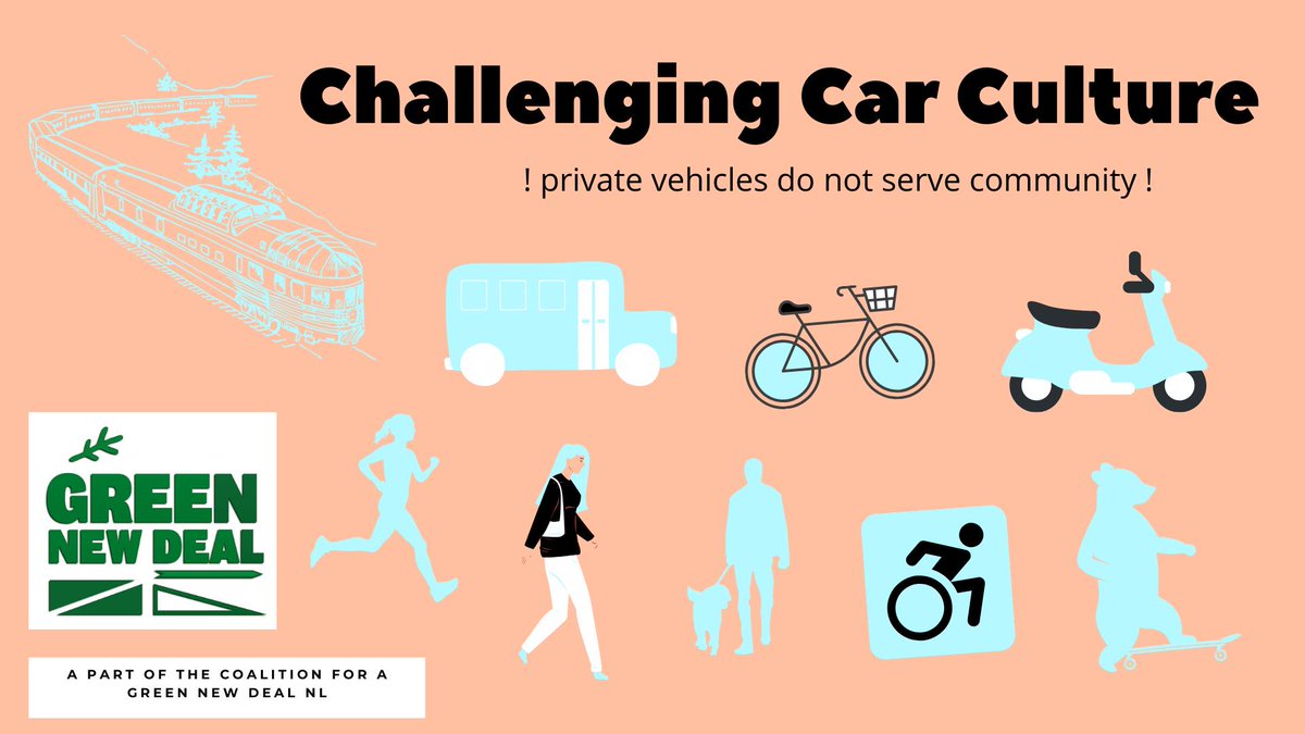 Want to get involved in making  #MobilityJustice happen for  #YYT? Our  #ChallengeCarCulture Coalition is organizing through the winter & beyond. DM us for more info or to get involved! We meet on the 1st Monday of the month, 5:00-6:30pm NDT. Email: SocialJusticeCoopNL@gmail.com