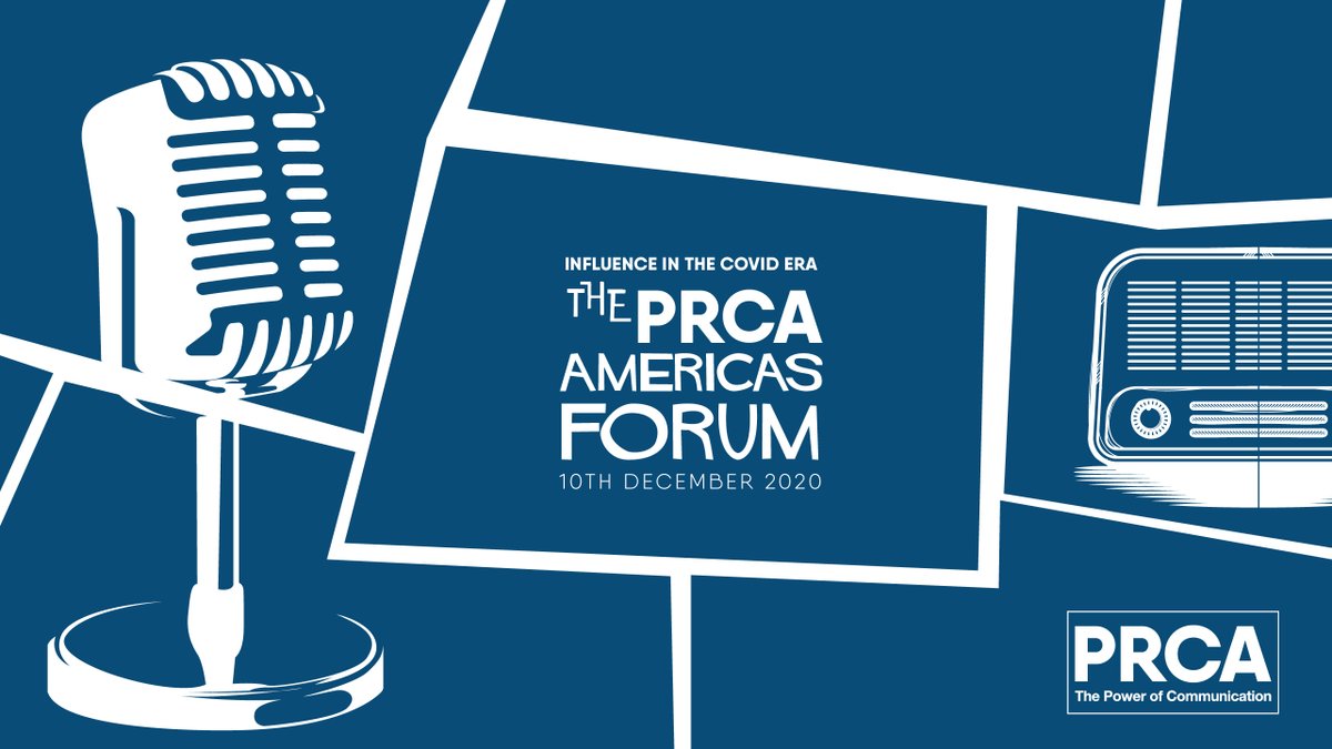 It's not too late to sign up for the @PRCA_UK  Americas Forums taking place Thurs., Dec. 10, 11 am ET/8 am PT/4 pm GT. The event is hosted by @PRCA_LATAM and includes 34 speakers! This event is FREE!!

prca.org.uk/event/4500/prc… 

#PRCAAmericas