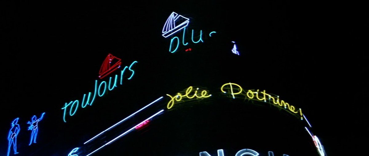 'Une femme est une femme' (1961, Jean-Luc Godard). Cinematography: Raoul Coutard.