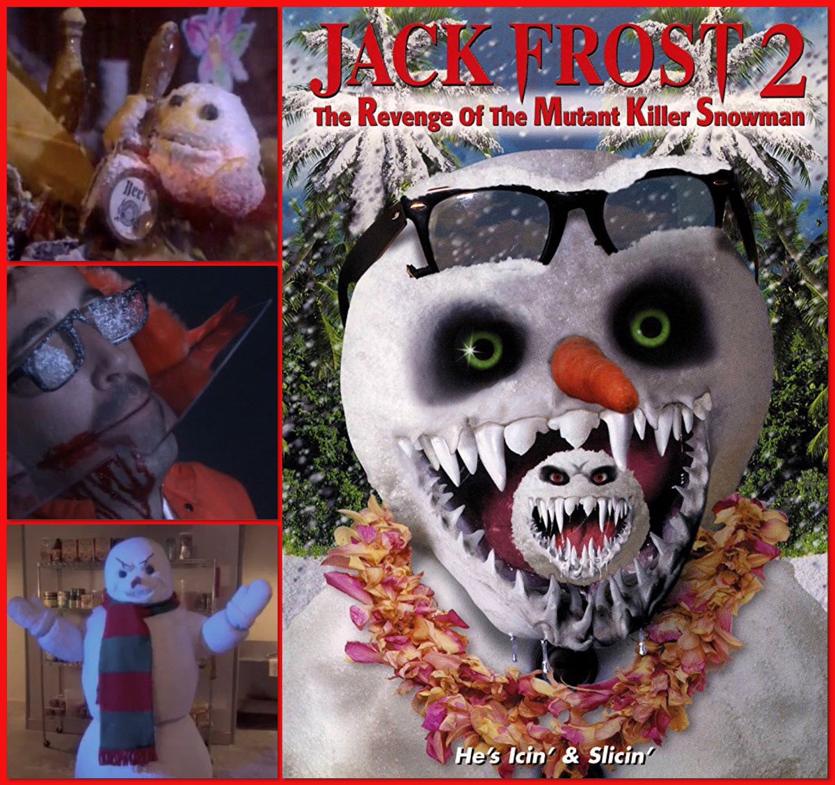 Philip Rogers (@rogersphilip101) on Twitter photo #ChristmasHorror Day 8 🎄
Another first time watch tonight with the sequel Jack Frost 2: Revenge of the Mutant Killer Snowman
From Director <a href="/michaelcooney1/">Michael Cooney</a>
#JackFrost #Snowman ⛄️🔪#XmasHorror #ShareTheHorror #NonProfitHorror #SpreadtheHorror #promotehorror #ChristmasHorror Day 8 🎄
Another first time watch tonight with the sequel Jack Frost 2: Revenge of the Mutant Killer Snowman
From Director <a href="/michaelcooney1/">Michael Cooney</a>
#JackFrost #Snowman ⛄️🔪#XmasHorror #ShareTheHorror #NonProfitHorror #SpreadtheHorror #promotehorror