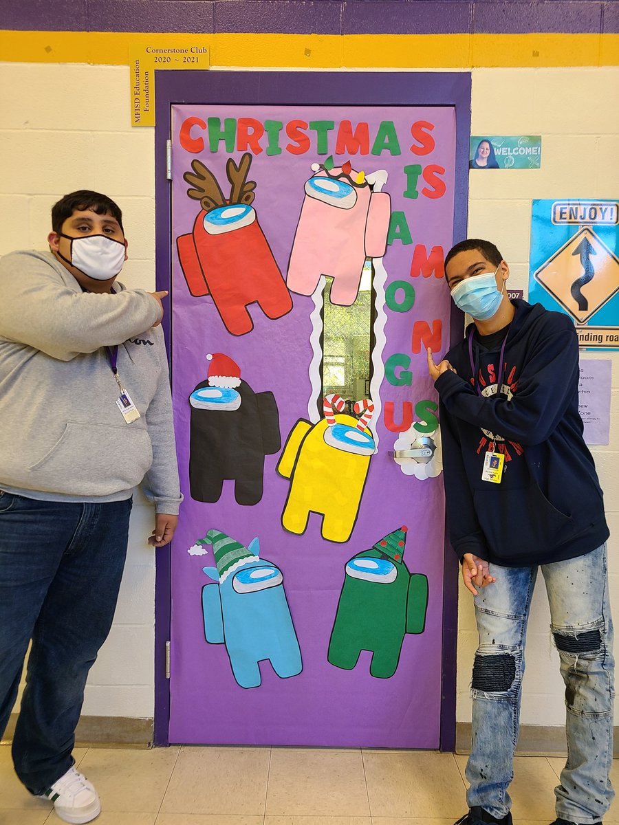 MfhsLife's tweet photo. Christmas is Among Us! Wishing you all a very happy holiday season!
#AmongUs #mfhs #happyholidays https://t.co/hEqhJfJPmE
