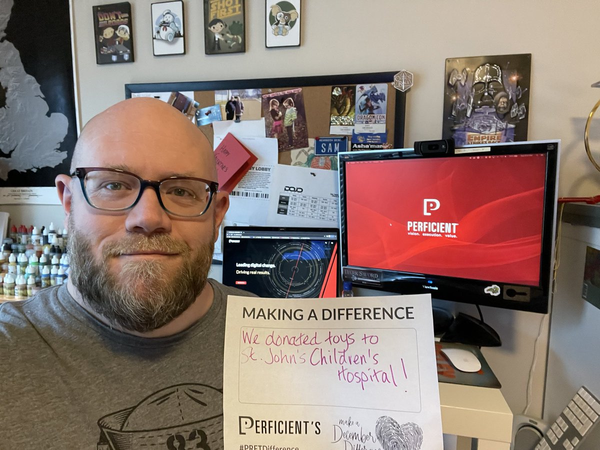 sambridger's tweet image. Happy to be a part of #PRFTDifference with @Perficient