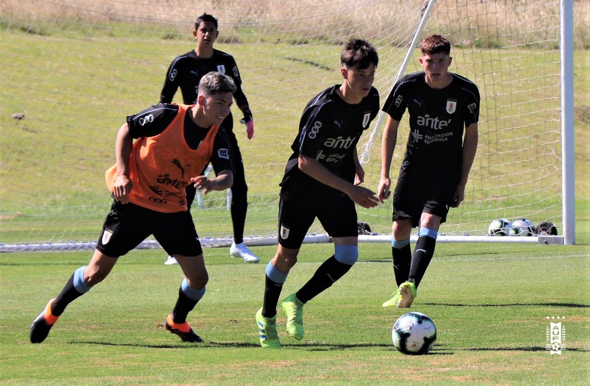 Uruguay's tweet photo. #Sub17 🇺🇾

⚽️ Con 27 jugadores convocados, la #Sub17 continúa los trabajos en el Complejo Celeste. https://t.co/t9HXvueUAy