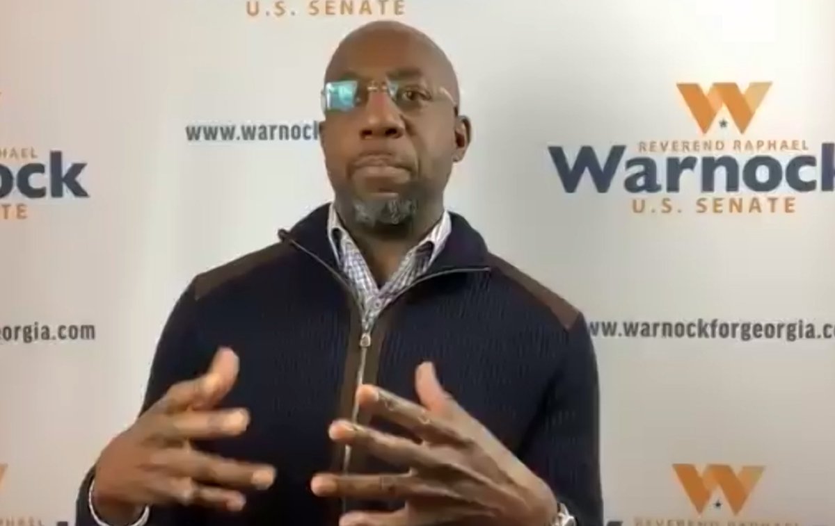 . @ReverendWarnock: When there's bigotry, people of faith must stand up. And we must combat those who use bigotry as a shield in pushing for religious freedom laws that hurt LGBTQ people.