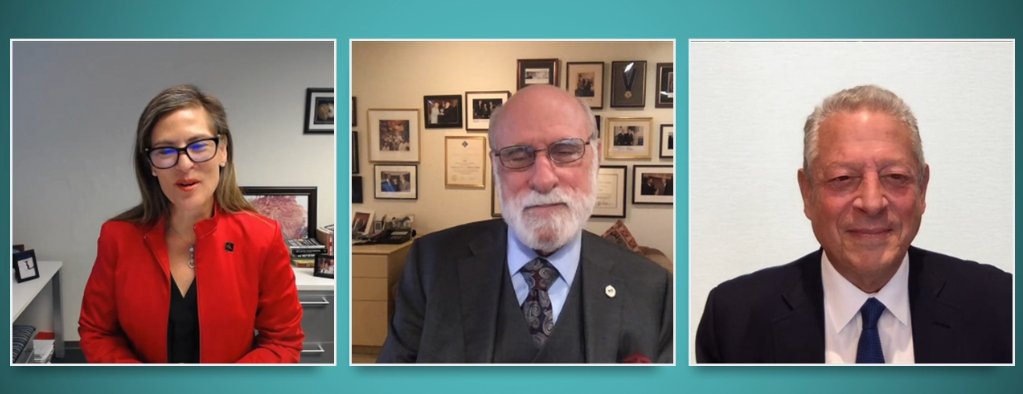 LinkOregon's tweet image. Terrific program today for 35th Anniv. of #NSFNET w/@AlGore, Vint Cerf @VGCerf, Howard Pfeffer,  @Internet2, Dennis Jennings former @NSF Network&apos;g Dir, Andrew Sullivan @internetsociety, &amp;amp; Margaret Martonosi @margmartonosi CISE @NSF, &amp;amp; Ana Huntsinger @Internet2 as moderator!