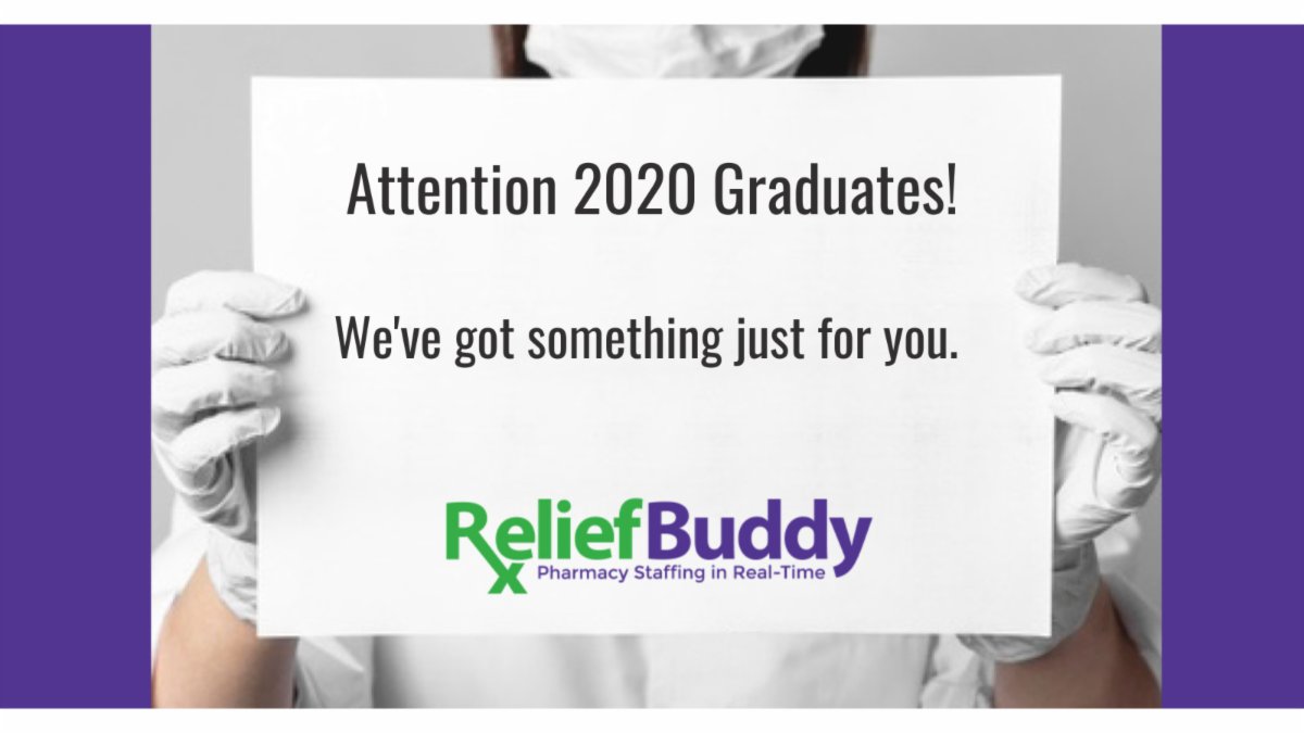 reliefbuddy's tweet photo. We partnered with @OntPharmacists to bring 2020 Graduates a new role on our platform: Intern – 2020 Grad. It's designed for pharmacy grads unable to complete the OSCE this year.  https://t.co/F9JZbkctgE 

#pharmacy #pharmacist #futurepharmacist #PharmD #PharmacyLife #ReliefStaff https://t.co/sC0HWEZSKF