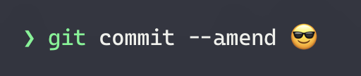 wilburpowery's tweet photo. Every time I use `git commit --amend` to fix a typo in the message of my latest commit I feel like a 10x developer! #10xDev https://t.co/ErN424IJmf
