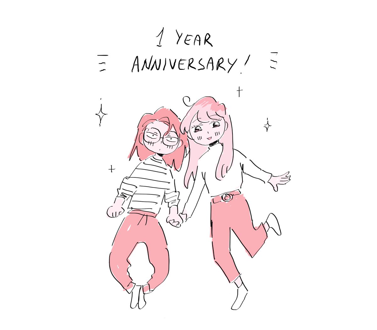 1 year anniversary with @lvx1_ !! 