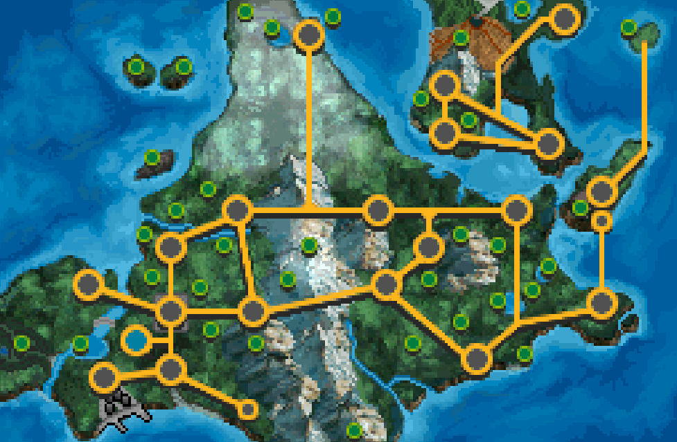 Sinnoh Shitpost Sinnoh Map Made With The Bw Style T Co Rvwj3ym4vz Twitter