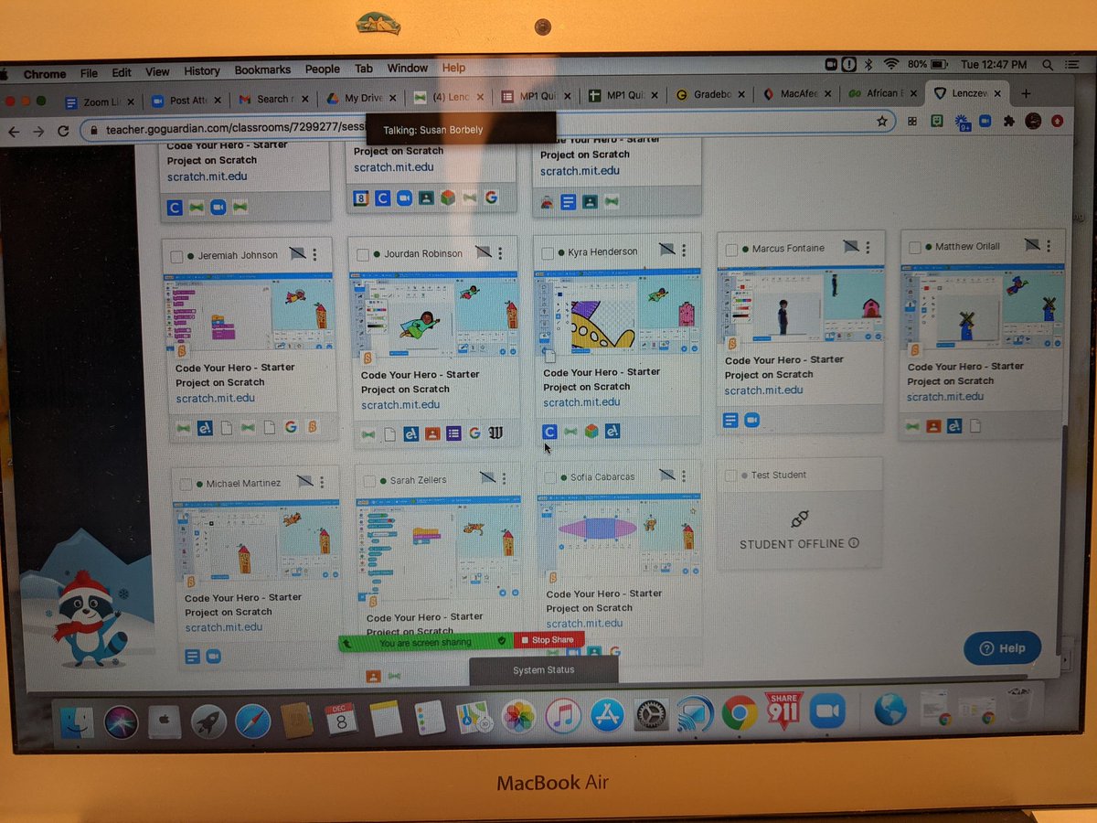 #CSEdWeek2020 is this week! I love the CS First activities for students. It is a great way for us to work on coding while not all in the same place. At the end of class, students share their screen &amp; play their animations!  @Tech_FTPSchools <a href="/Edward3Tech/">Edward Ward</a>