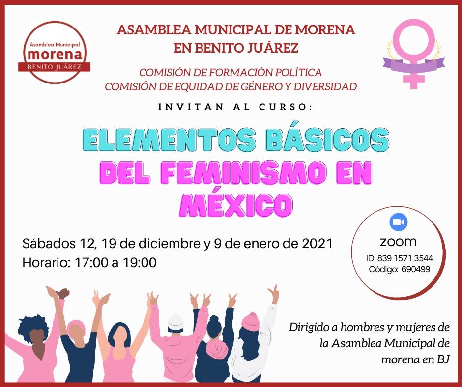 AMmoBJ_'s tweet photo. ¡Buenas tardes! 

Las comisiones de Formación Política y de Género nos invitan al taller "Elementos básicos del feminismo en México".

¡Es un trabajo conjunto pensado para todas y todos los integrantes de esta asamblea! 🧏🏻‍♀️ 🧏🏻👍🏼👍🏼 

¡Agenden fechas, les esperamos! ✍🏼 https://t.co/MS8jwkh6N0