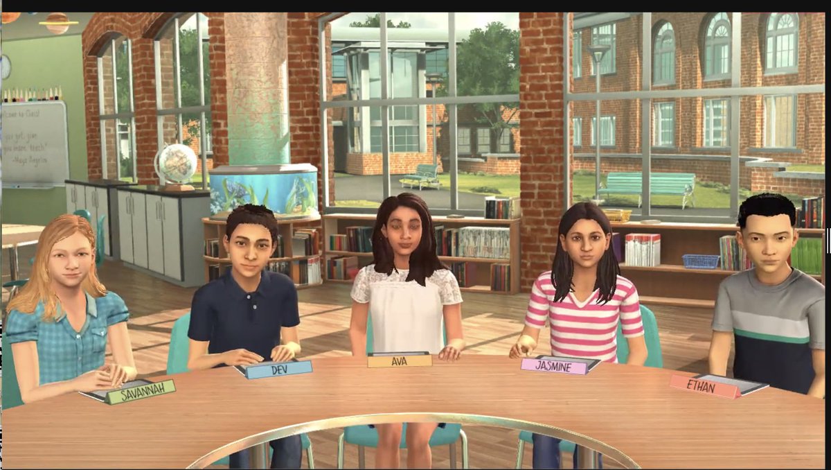 StaceyMTech's tweet image. &quot;AI&quot; Students and Teachers!!! &quot;Virtual Reality Coaching for Equitable Learning&quot; The Simulation Specialists were EXCELLENT!  Loved Mursion🤩 🍎@learningforward @Title1_PGCPS #learnfwd20 #Title1Proud #PlugInPGCPS #PGCPSProud @Title1_PGCPS