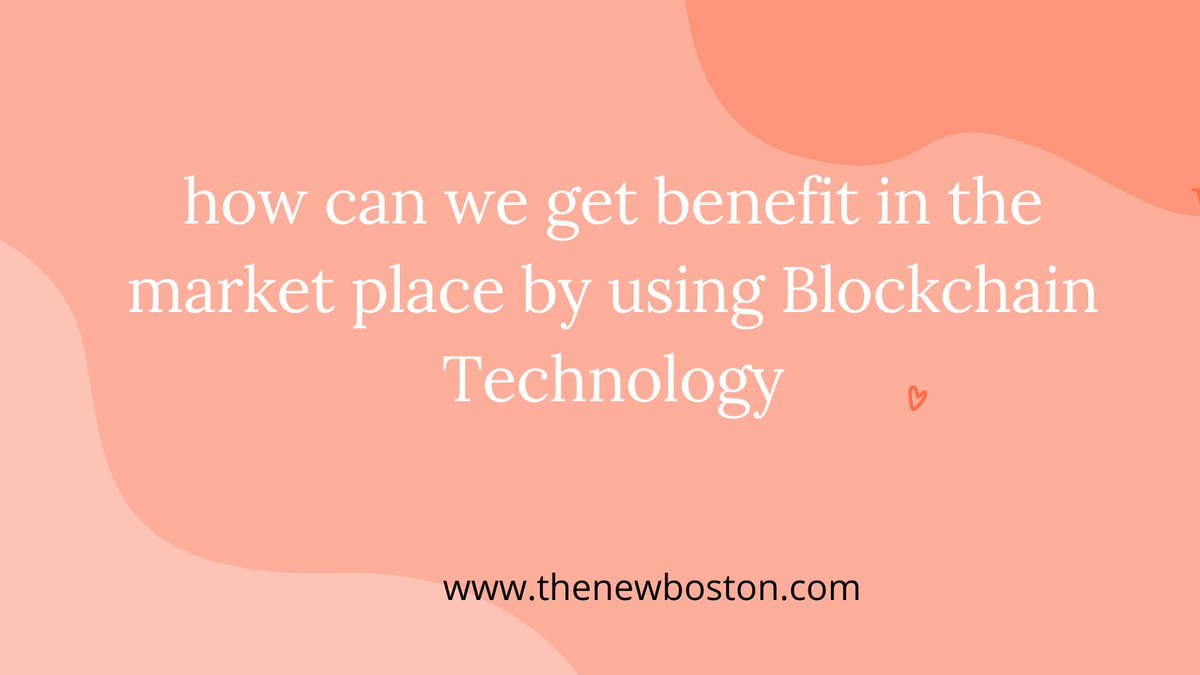 Thenewboston2's tweet image. How can we get benefit in the market place by using Blockchain Technology.
#blockchainserver #cryptocurrencynews #bitcoinusa #bitcoinmillionaires #bitcoin #bitcoinworld #bitcoinminning #bitcoinminers #blockchain #blockchaintechnology #digitalcurrency #bitcointransactions #Crypto