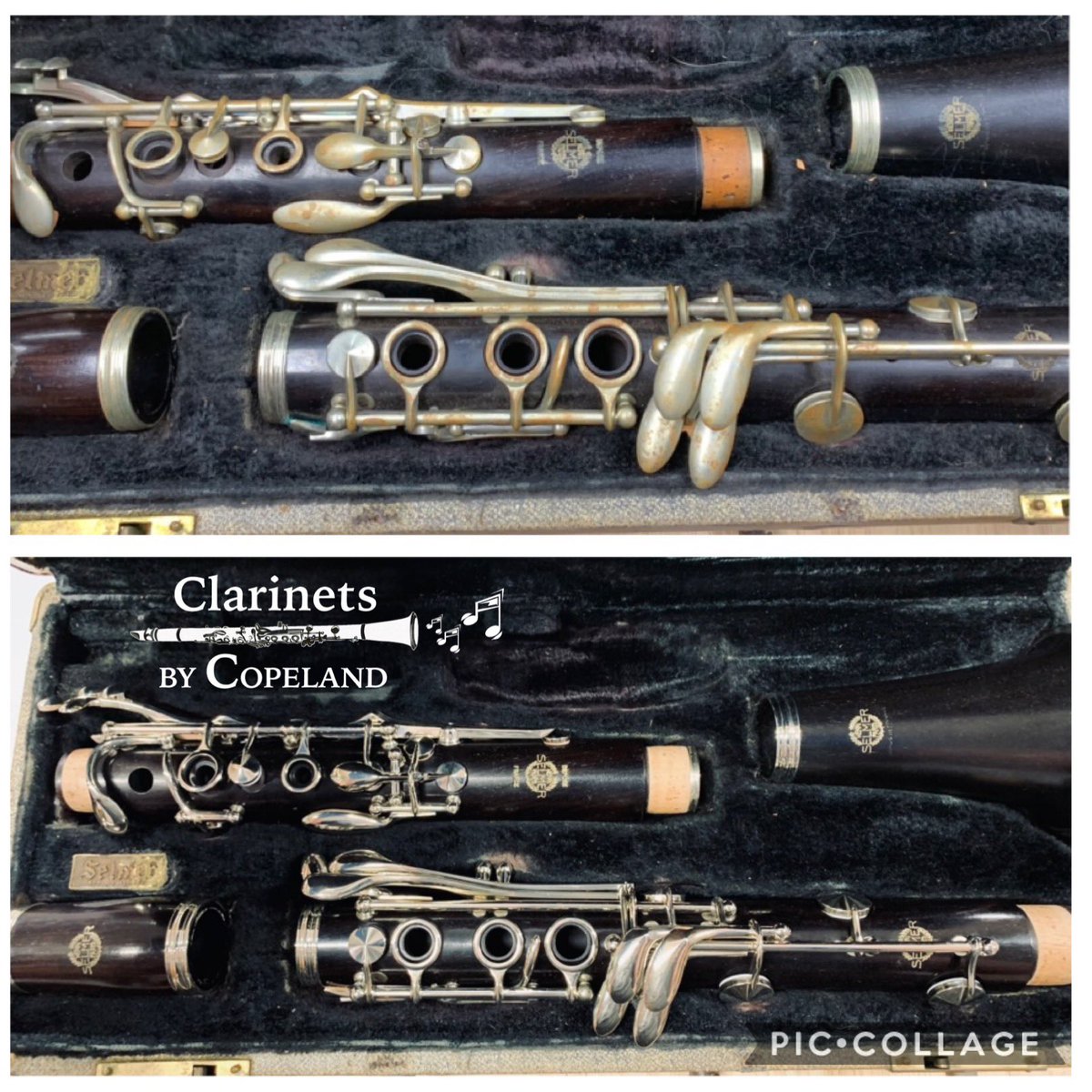 ClarinetsbyJC's tweet photo. Finished!
#restoration #clarinet #clarinetrepair https://t.co/Hve7VCRnO2