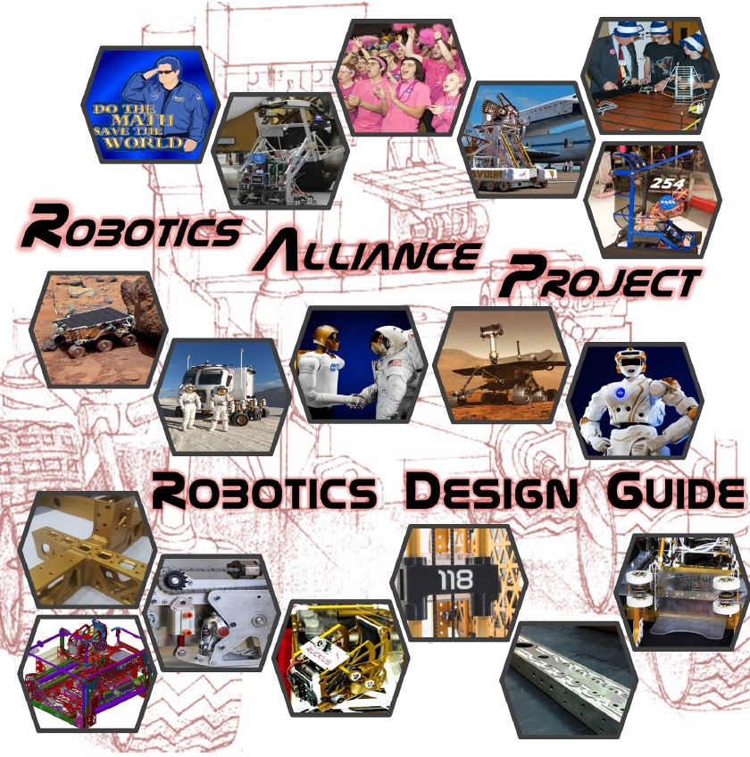NASA RAP is pleased to announce the release of our Robotics Design Guide intended to help robotics competition teams with the build of their robot. NASA RAP thanks all those who have participated in this endeavor. 
robotics.nasa.gov/nasa-rap-robot…