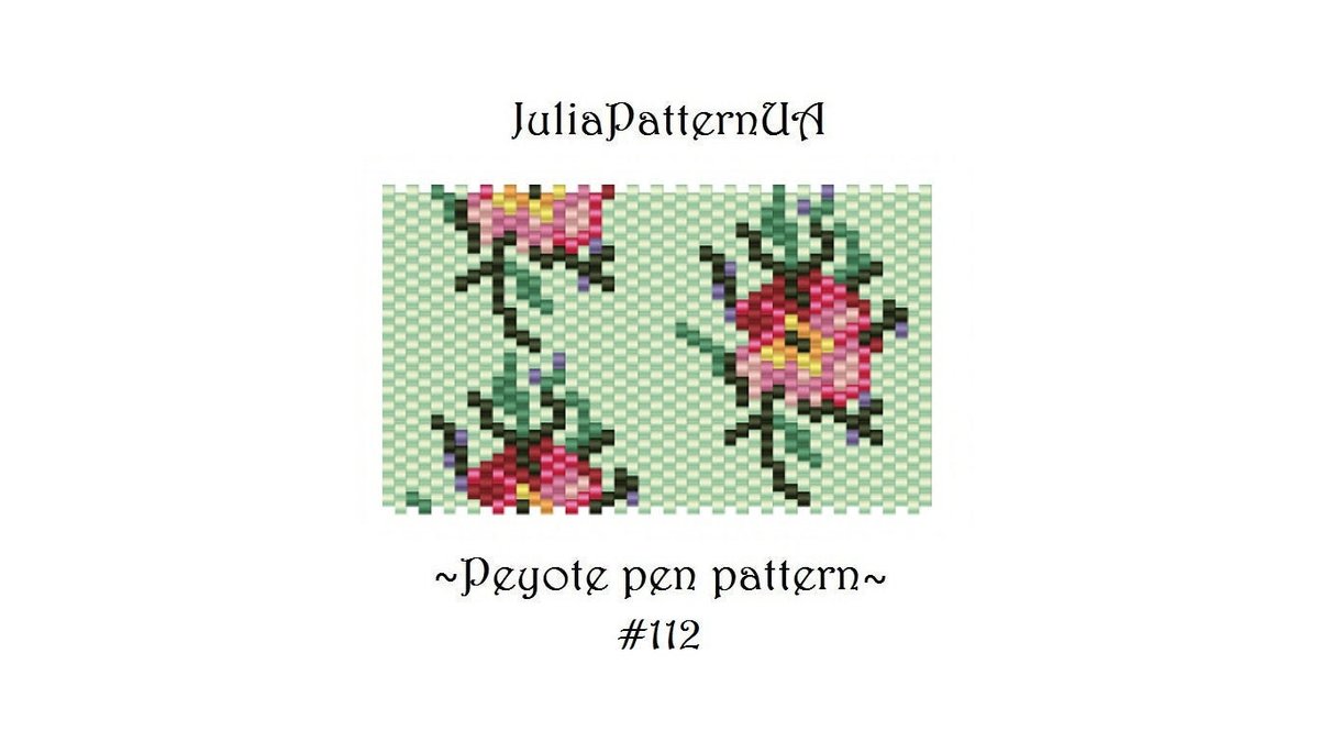 ShynkarJulia's tweet photo. Excited to share the latest addition to my etsy shop: Flower peyote pen wraps pattern Beaded pen cover pattern for G2 pilot https://t.co/WZsI8LmpTI #flowerpeyotepattern #MakeltMeaningful #peyotepenwrap #peyotepencover #beadedpenwrap #beadedpencover #pencoverpattern https://t.co/Db1SbB9iiX