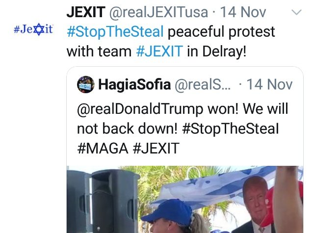 At the same time, the account pushes some QAnon-adjacent narratives, which is odd because there's a lot of anti-Semitism built in to QAnon. We have already established that at least 2 of their influencers have QAnon sympathies. SMH.