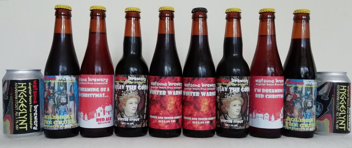 dwy6613's tweet photo. Continued to stock my beer cupboard in readiness for Christmas/New Year - Thank you to @WatsonsBrewery and @redfoxbrewery for the swift delivery! #SupportingLocalBreweries https://t.co/gCFYNjxKwn