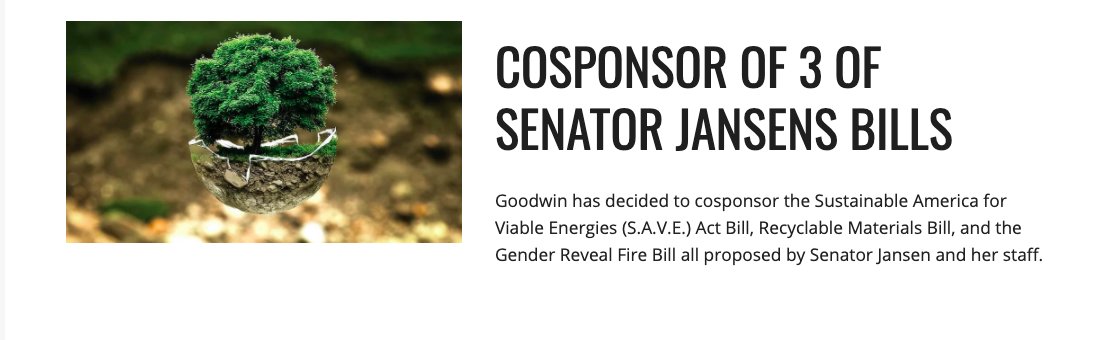 GoodwinForIowa's tweet photo. Website Update! Check out for updates and contact information! https://t.co/KDj4eyZ1nz