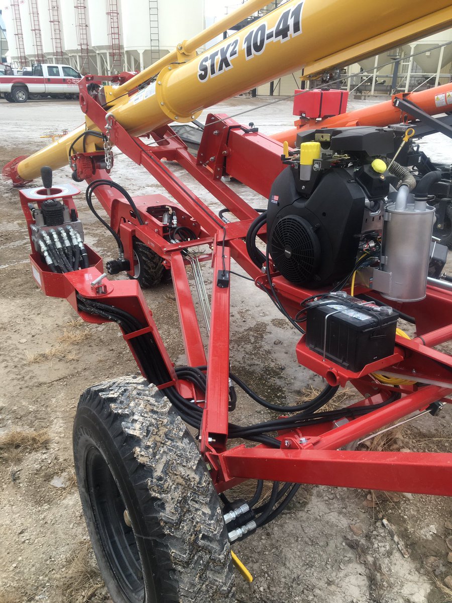 Joystick hydraulic steering, steel hydraulic lines, adjustable steering control console <a href="/AgGrowthIntl/">AGI</a> <a href="/shymmer33/">Warren Shymko</a> #ShowusyourAGI #CoopEquip