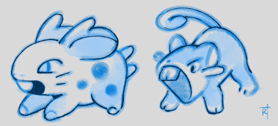 ikiruse's tweet image. pokemon red/blue sprite redraws, fun way to experiment with process &amp;amp; play with limited tools