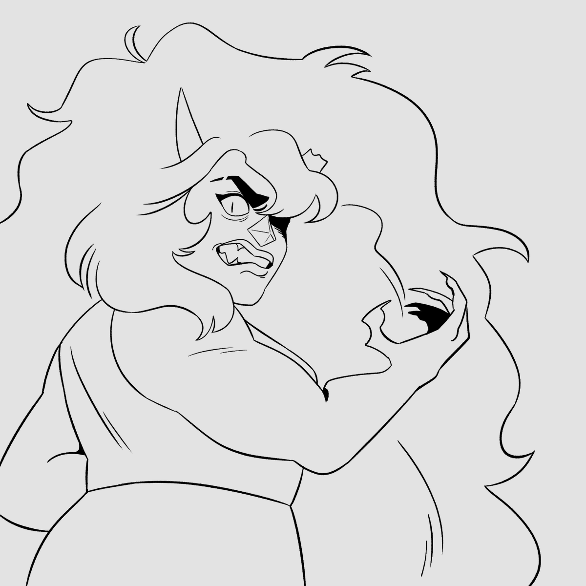 i have mixed feelings on how i colored this BUT! at least the colors are nice n im happy w the linework ❤️