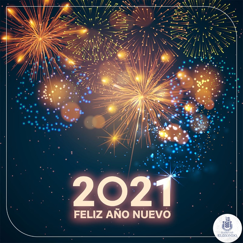 A todos nuestros clientes, proveedores, colaboradores y amigos, de corazón les deseamos un feliz y mejor año 2021. Gracias a todos por permitirnos entrar a sus hogares con las mejores harinas para que ustedes tengan los mejores resultados. ¡Felicidades!