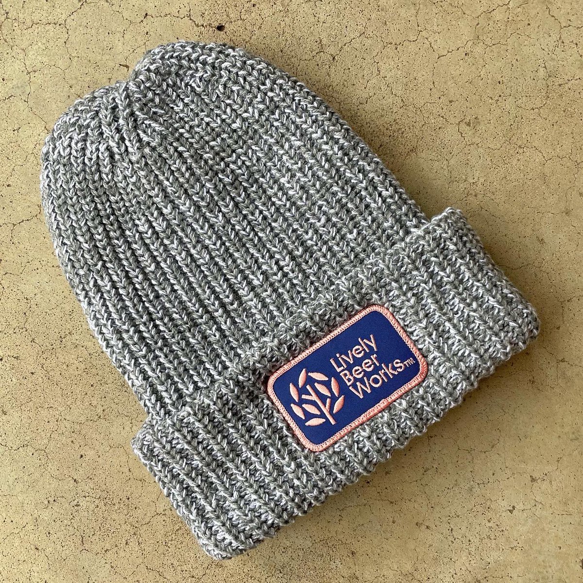 MENTapparel's tweet photo. Check out this super awesome and comfy patch beanie we made for our friends at @LivelyBeerworks! Stop by their taproom before they’re gone! #craftbeermerch #okc #cheers https://t.co/gMFpBEDX3i