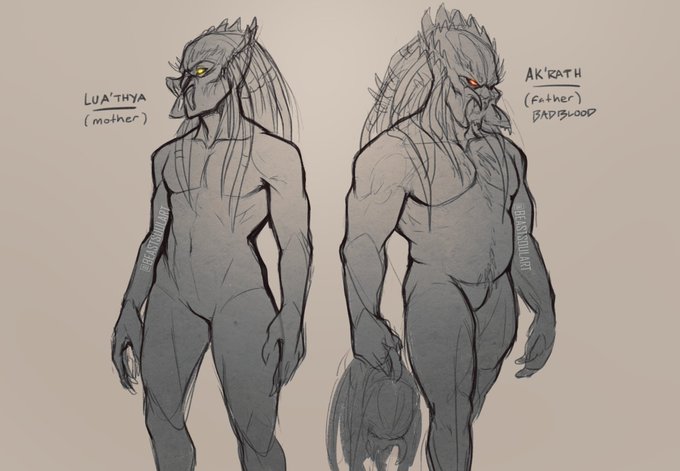 so anyway both of Luar's parents are beefed as hell 