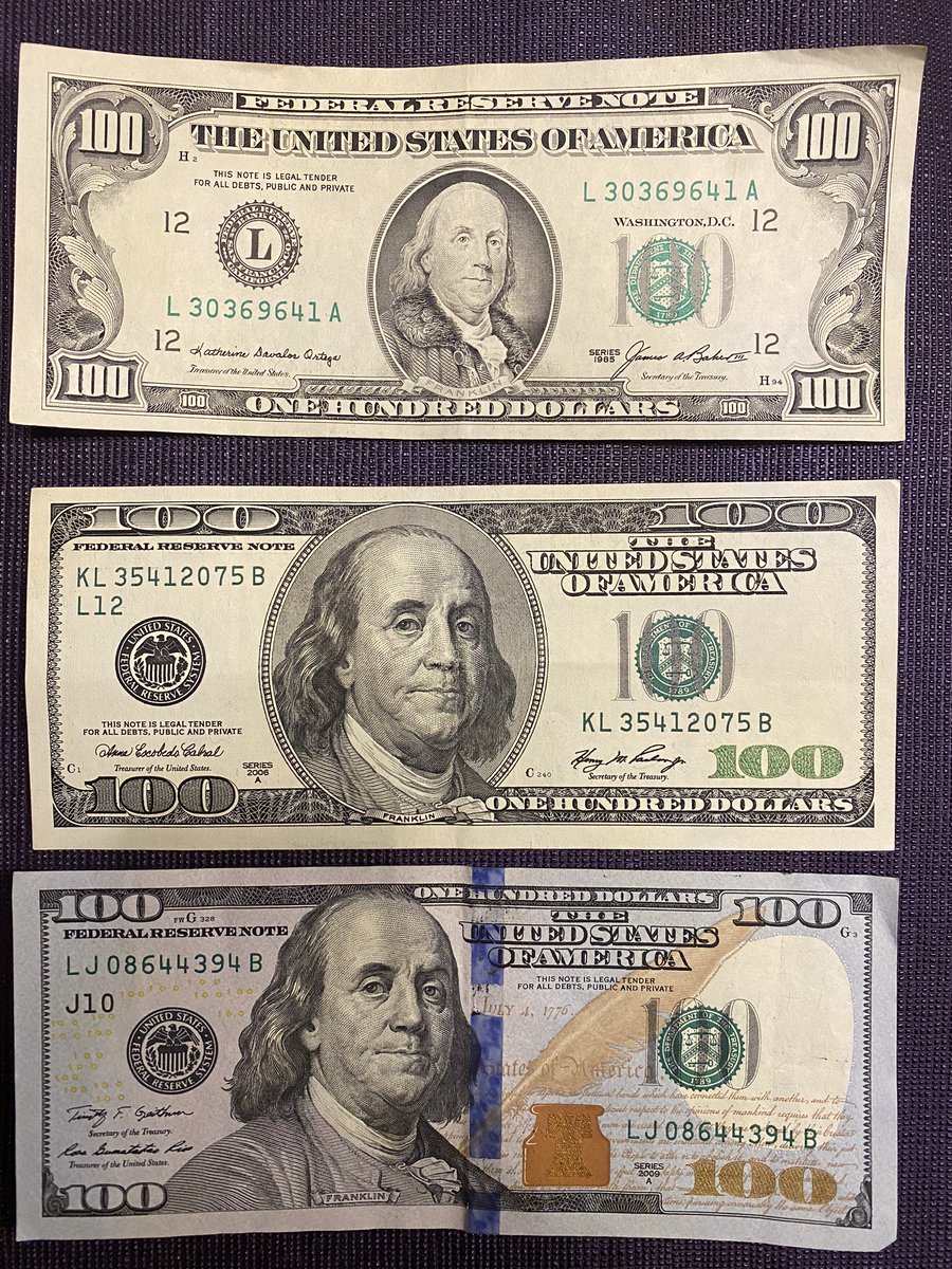 Which one is hour favorite $100 #$100 #hundred