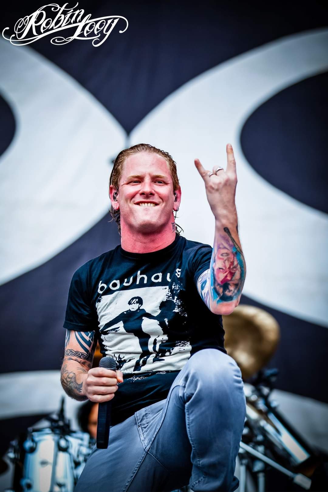 Happy birthday pra lenda Corey Taylor             