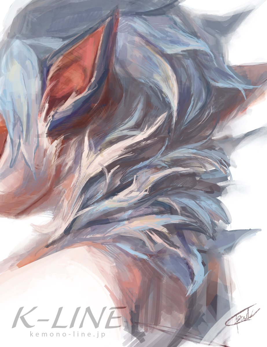 「首毛 #ルーフェン #RadysSketchbook 」|Rady❄️デザフェスK35,36のイラスト