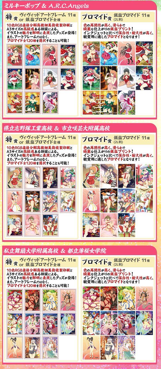 2021人気新作 閃乱カグラ くじコレ 特賞 アートフレーム 雪泉