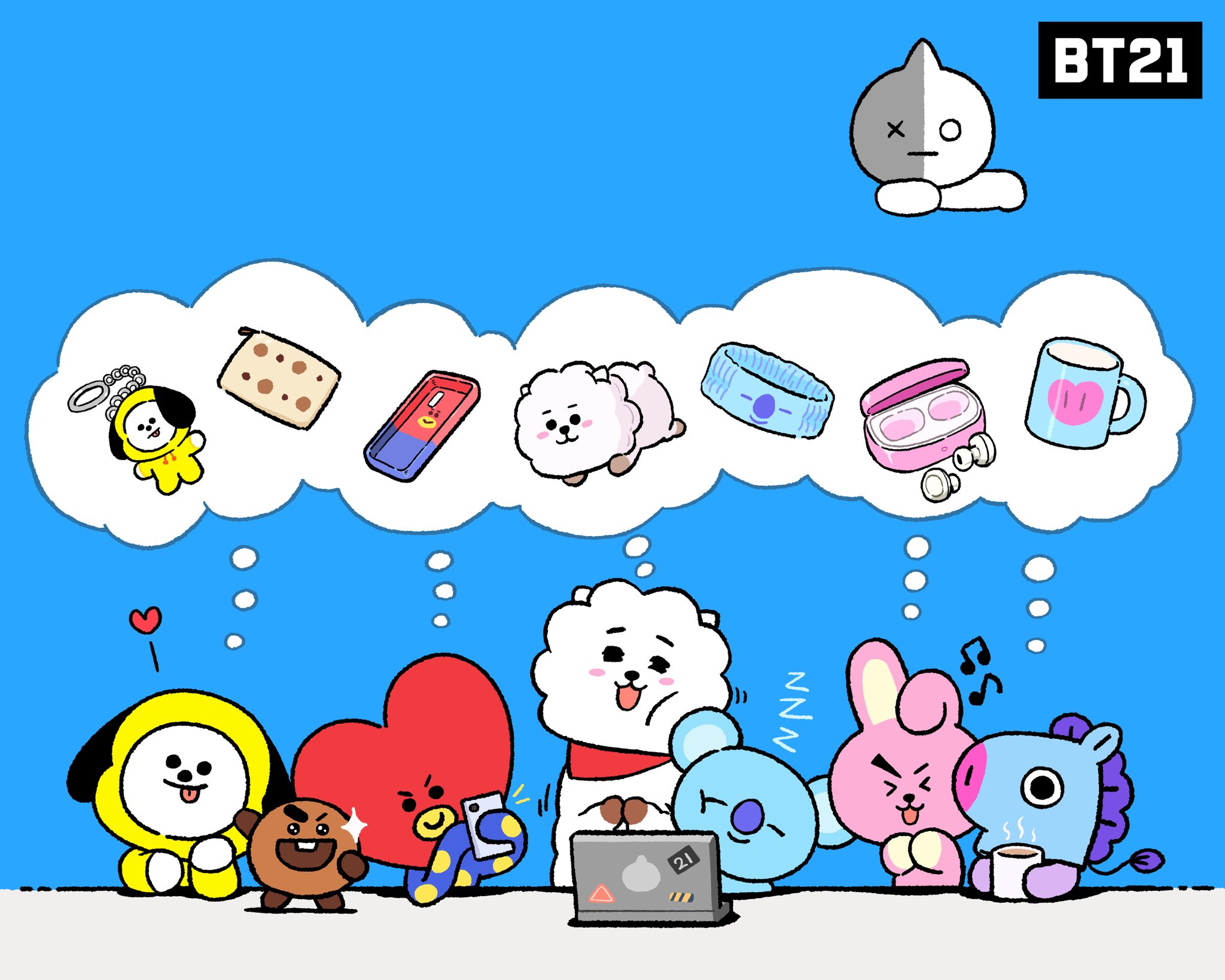 Bt21 Hey Unistars Want Any Bt21 Items From The Sold Out List 1 Share A Picture Reason Of The Item You Want By Dec 23 2 Post The Content On Your
