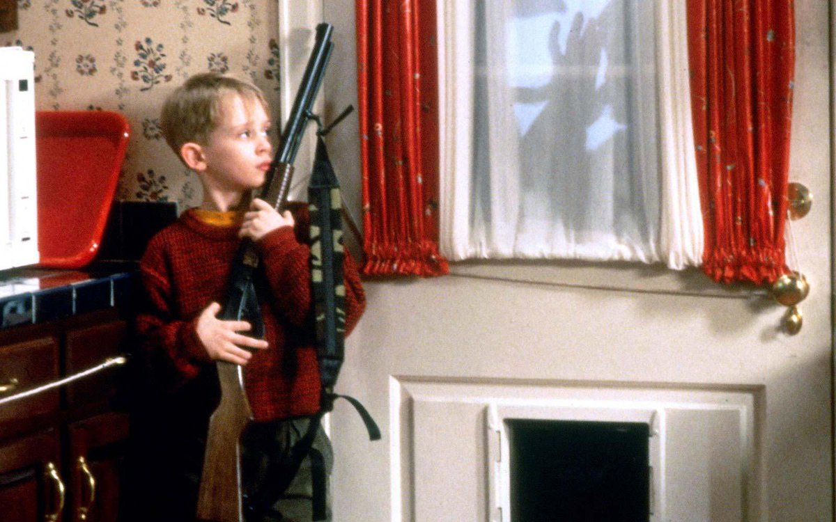 Home Alone is about a millionaire white male going to church and getting red pilled into believing in Stand Your Ground laws