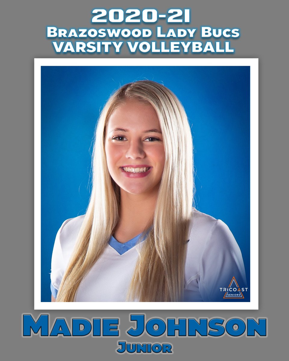 Congratulations to Madie Johnson for being named Co- Defensive Player of the Year District 24-6A and for surpassing 1000 digs.  Madie finished the season with 1299 digs.  We are very proud of you.  #reachinggoals #hardworkpaysoff #resilient #BISDpride #ladybucvball