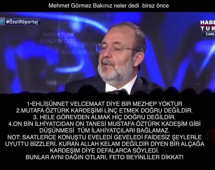 Maocu perinçek’e kardeşim diyen cübbeli’nin, Kur’an münkiri, kafir mustafa öztürk’e kardeşim diyen mezhepsiz mehmet görmez’in ve bu her ikisine de hocam diyen güruhun sapıklıkları kıyasıya yarışır!
Bunlar olmasa, İmamı Rabbani evlatlarının farkı nasıl anlaşılacaktı?