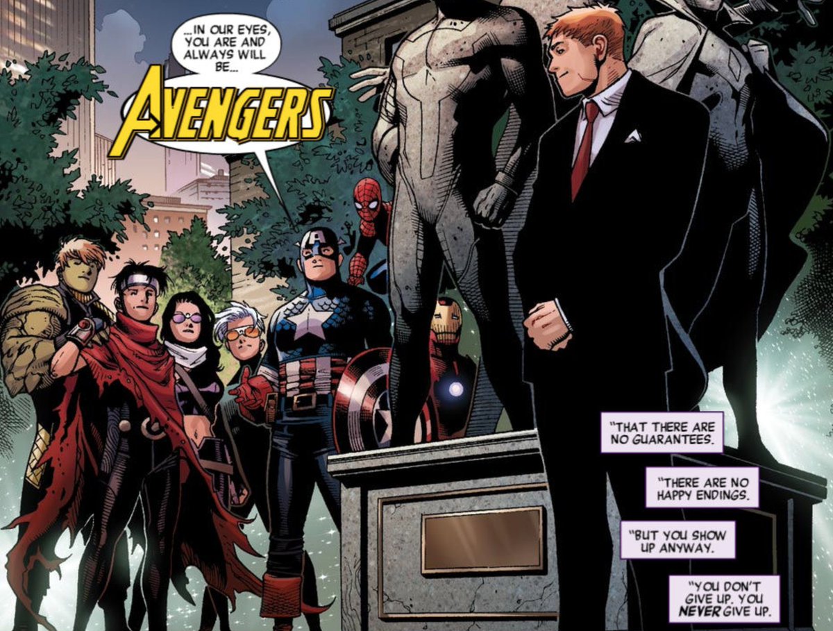 — kate is then named an avenger.