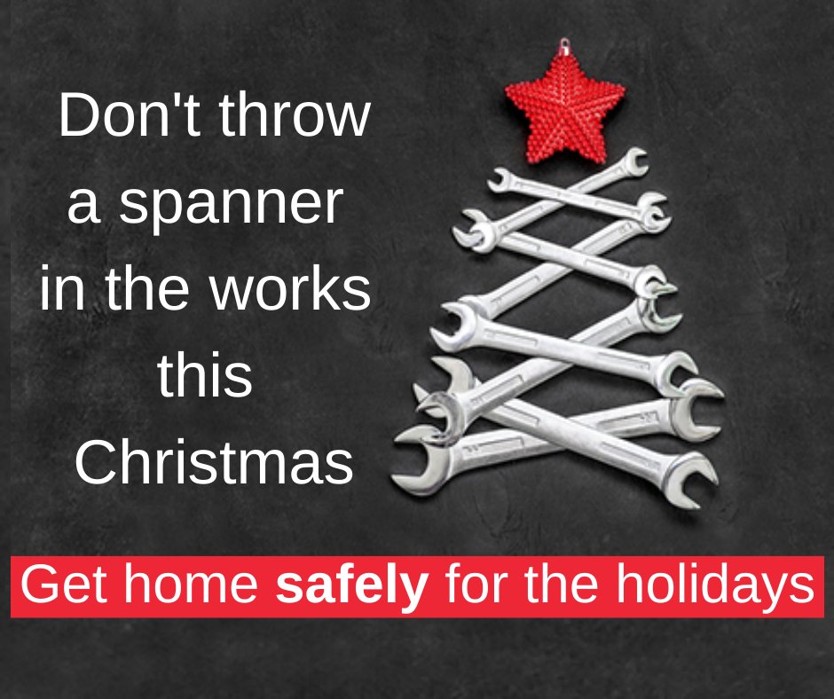 The lead up to the holidays often sees an increase in workplace incidents and injuries. We are reminding all businesses and workers to slow down and put safety first as the pressure to meet deadlines heats up. Full details: tinyurl.com/yy4hukxg

#WHS #staysafe #workplacesafety