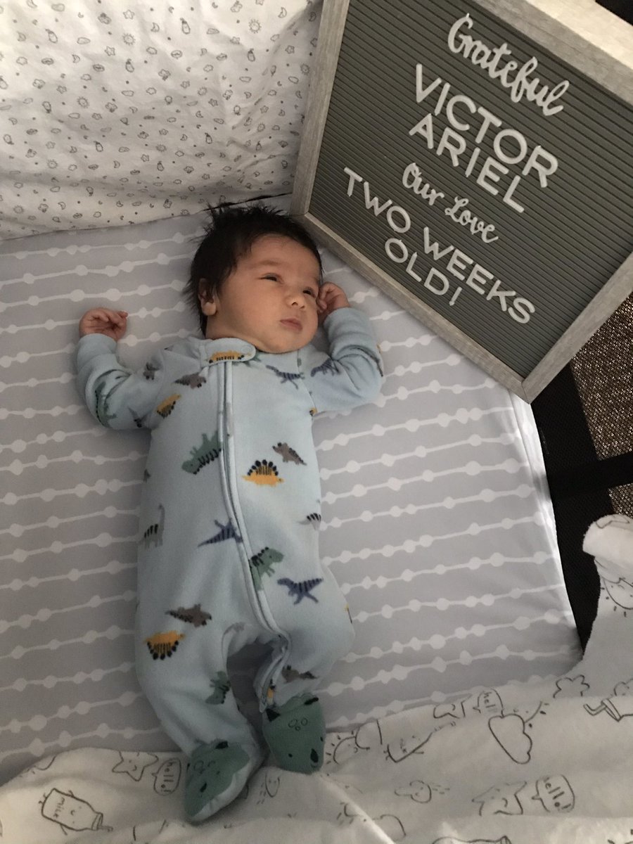 AlexV_TV's tweet photo. TWO weeks with our little man!!! 👶🏻 And his older sis getting so big! (though I plan to keep dressing her in footed jammies until she’s 15 haha) Looking at these pics, I just want to snuggle them both! 🥰 https://t.co/UasJJwDT3c