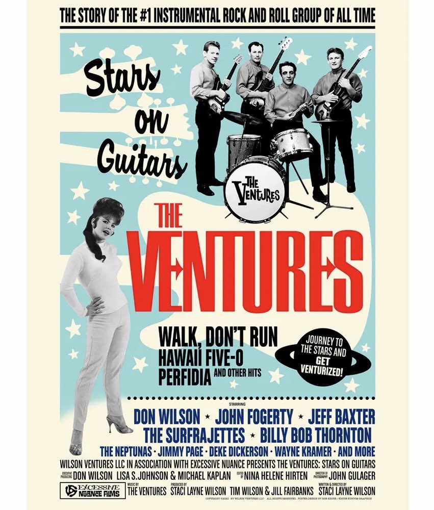 CircusRoadFilms's tweet image. A love letter to a great band! Available on Amazon, iTunes and more! @staciwilson #theventures #theventuresmovie
