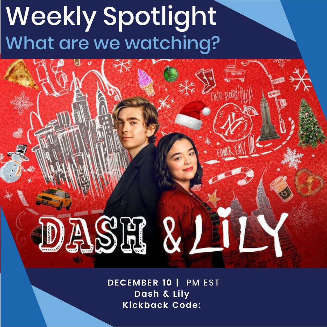 thepotato_tv's tweet photo. For the Weekly Movie Night on Thursday, we have two kickbacks! One is to continue the James Bond series with Quantum of Solace at 7:30 PM PST. The other is for this holiday season viewing Dash & Lily at 8:00 PM EST. Join us for a virtual movie night on 12/10!
#VirtualMovieNight https://t.co/ZyDCKqFGTw