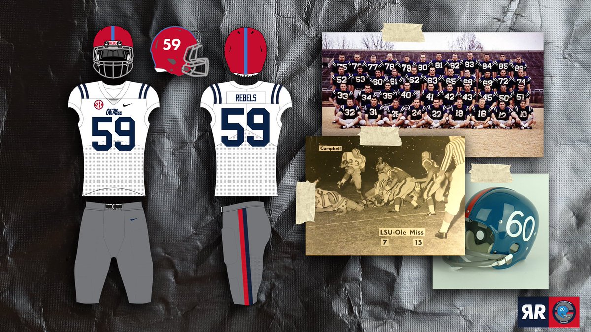 Ole Miss Uniform Archives on X: Inspired by @NHL's #ReverseRetro