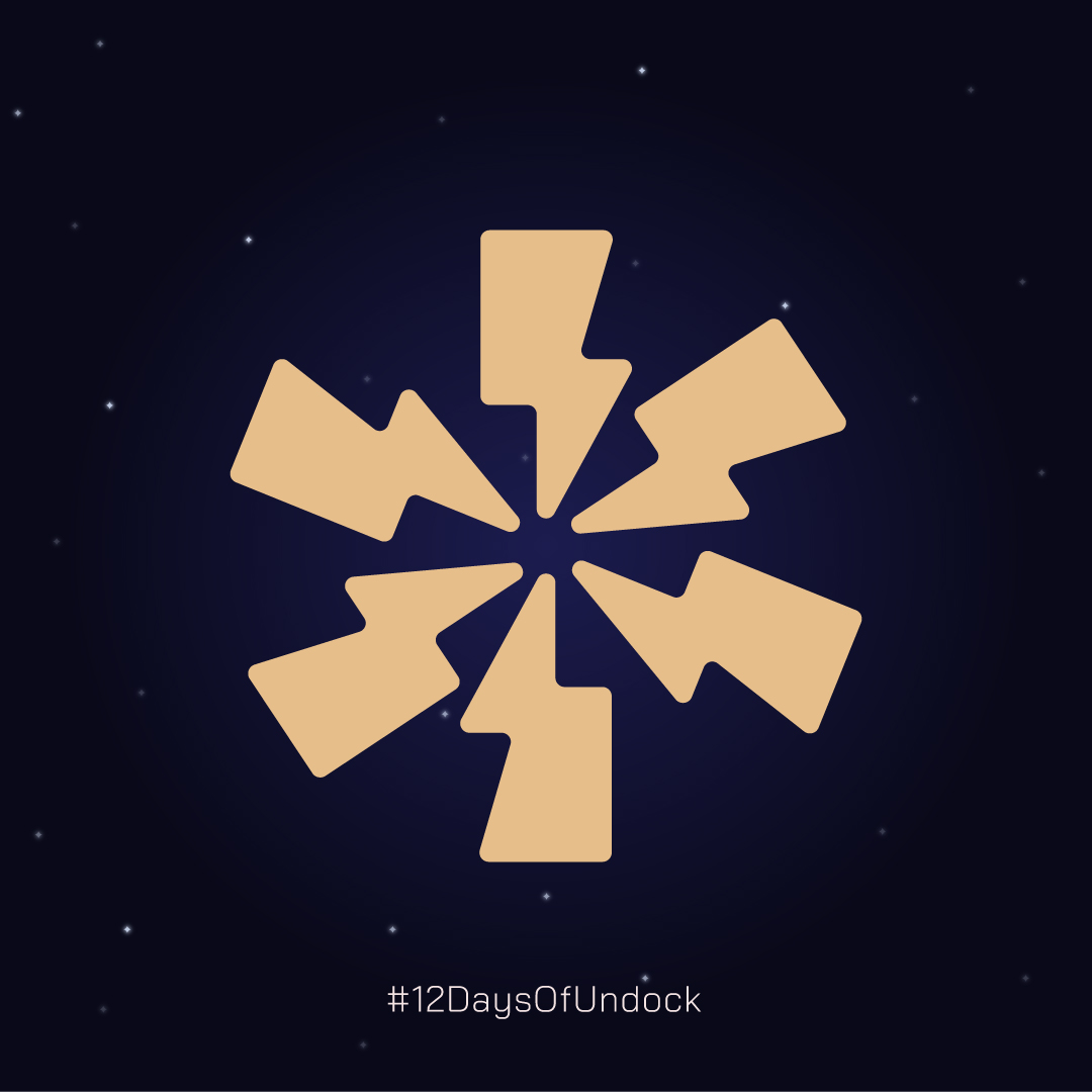 UndockHQ's tweet image. Happy Holidays from Undock. Turn on notifications because this week we'll kick off #12DaysOfUndock and we'll give you the gift that just keeps on giving; time. 
undock.com ⚡️