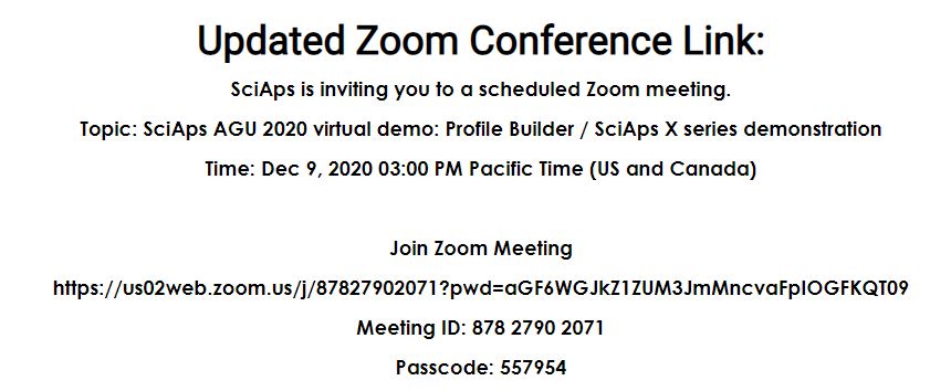 SciAps_Inc's tweet photo. New set up for our live chat on Wednesday. Use the Zoom link information to talk to Ben about Profile Builder! Enter to win an academic loaner https://t.co/YSesunOViM
#SciAps #HandheldAnalyzer #XRF #LIBS #X550 #Z300 #AcademicLoanerProgram #elements #GeoChem #SciApsApps #AGU20 https://t.co/8knL62mlYy