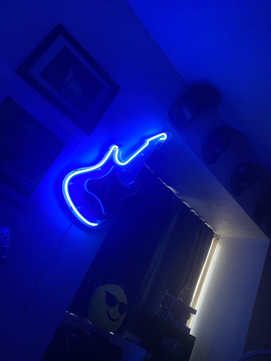 MikeEhrmantrout's tweet photo. Look what I hung up on my side of the bedroom. My wife puts up with SO much, you donโt even know. #BarSignBedroom
#EmbraceTheWeirdness https://t.co/HKaPntJ9Nk